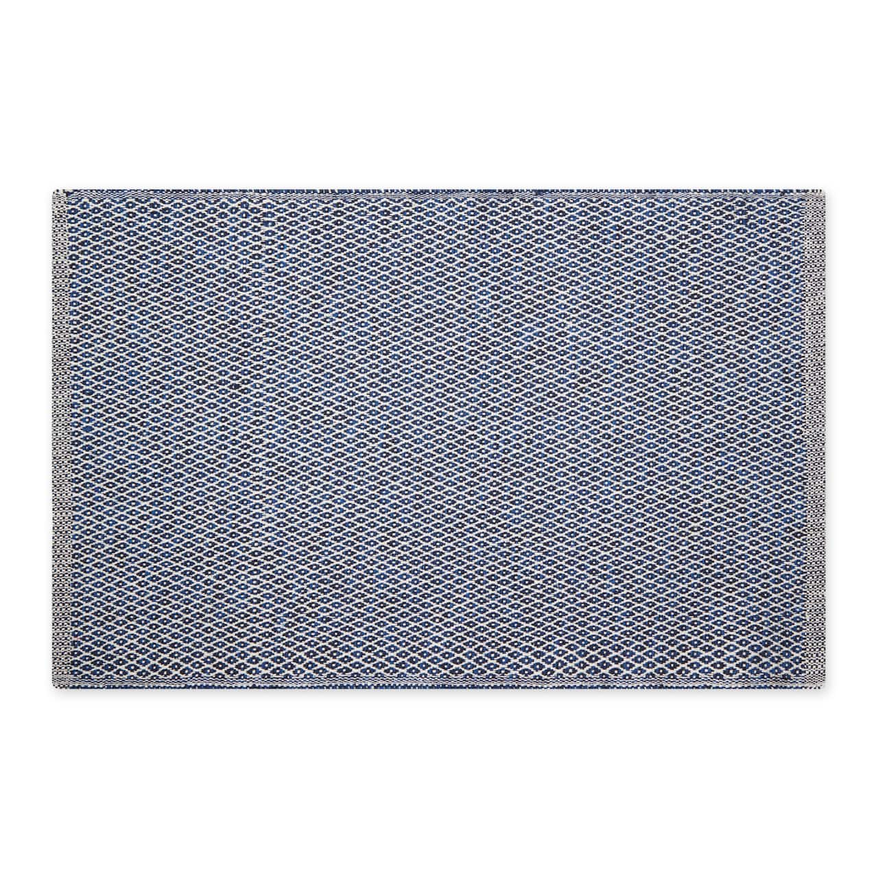 DII® Diamond Handwoven Recycled Yarn Rug, 2ft. x 3ft.